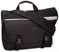 Victorinox Luggage Messenger Bag, Black, 13.5 Victorinox Luggage Messenger Bag, Black, 13.5