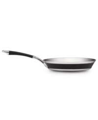 Create delicious one-dish meals with this indispensable skillet, updated for today's modern kitchen. Three layers of metal compose the exceptional body: a thick inner core of quick and even heating aluminum is sandwiched between gleaming stainless steel. Limited lifetime warranty. Create delicious one-dish meals with this indispensable skillet, updated for today's modern kitchen. Three layers of metal compose the exceptional body: a thick inner core of quick and even heating aluminum is sandwiched between gleaming stainless steel. Limited lifetime warranty.