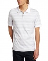 Calvin Klein Sportswear Men's Short Sleeve Fine Multi Stripe Polo