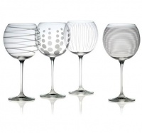 Mikasa Cheers Balloon Wine Goblet, Set of 4 Mikasa Cheers Balloon Wine Goblet, Set of 4