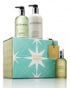 EXCLUSIVELY AT SAKS. The cool chic of Electra brings aromas of mimosa and green tea to the home. Fresh. Crisp. Iridescent. Set includes: White Mulberry Fine Liquid Hand Wash, 10 oz.; White Mulberry Soothing Hand Lotion, 10 oz. and White Mulberry Room Spray, 3.3 oz. Made in England. 