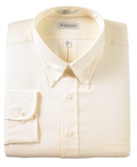 Classic style and comfort, available in big and tall sizes. With a button down collar, chest pocket and single-button cuff. Round hem. Classic style and comfort, available in big and tall sizes. With a button down collar, chest pocket and single-button cuff. Round hem.