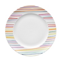 Add a pop of color to your table with Thomas for Rosenthal's Sunny Day Stripe Dinner Plate. The brightly hued dish coordinates with the rest of the mix and match Sunny Day collection. Add a pop of color to your table with Thomas for Rosenthal's Sunny Day Stripe Dinner Plate. The brightly hued dish coordinates with the rest of the mix and match Sunny Day collection.