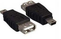 USB A Female to Mini USB B 5 Pin Male Adapter USB A Female to Mini USB B 5 Pin Male Adapter