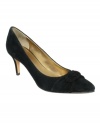 Finish your look with the smooth suede and perfectly pointed toe of the Atlee pumps by Circa by Joan & David.