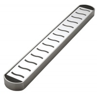 MIU France Stainless Steel Magnetic Knife Bar, 15-Inch MIU France Stainless Steel Magnetic Knife Bar, 15-Inch
