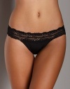 Calvin Klein Women's Seductive Comfort Bikini W/Lace