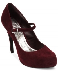 Between the suede upper and the cute Mary Jane strap, you'll be itching for reasons to pull the Paulie platform pumps out of your closet. Between the suede upper and the cute Mary Jane strap, you'll be itching for reasons to pull the Paulie platform pumps out of your closet.