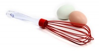 Norpro Silicone Whisk, Red Norpro Silicone Whisk, Red