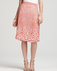 Trina Turk Skirt - Shaye Dots Print Pleated Trina Turk Skirt - Shaye Dots Print Pleated