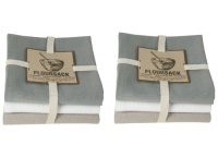 Now Designs Floursack Towels, London, Set of 6 Now Designs Floursack Towels, London, Set of 6
