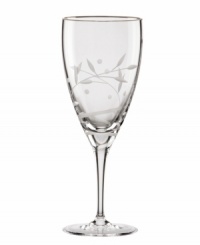 An instant classic, this Lenox crystal iced beverage glass features the Opal Innocence vine motif etched below a band of polished platinum. A beautiful companion to Opal Innocence dinnerware. An instant classic, this Lenox crystal iced beverage glass features the Opal Innocence vine motif etched below a band of polished platinum. A beautiful companion to Opal Innocence dinnerware.