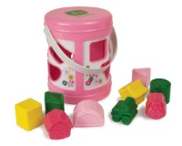 John Deere Pink Shape Sorter John Deere Pink Shape Sorter