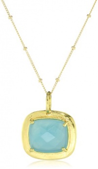 Coralia Leets Jewelry Design Riviera Collection 17 Necklace Square Pale Blue Chalcedony Coralia Leets Jewelry Design Riviera Collection 17 Necklace Square Pale Blue Chalcedony