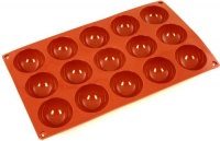 World Cuisine Non-Stick Silicone Mold, Hemisphere World Cuisine Non-Stick Silicone Mold, Hemisphere