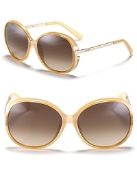 Strikingly chic oversize shades from Fendi will have you falling in love with fashion all over again. Strikingly chic oversize shades from Fendi will have you falling in love with fashion all over again.