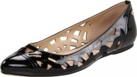 Calvin Klein Women's Emilia Flat, Black Patent, 7 M US Calvin Klein Women's Emilia Flat, Black Patent, 7 M US