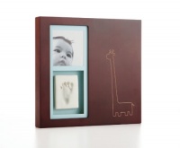 Pearhead Modern Babyprints Frame, Mahogany Pearhead Modern Babyprints Frame, Mahogany