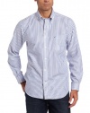 Nautica Men's Vineyard Striped Poplin Shirt