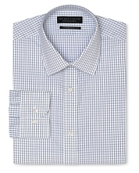 Your go-to look for everyday style, a handsome check dress shirt with a slimmer, contemporary fit, featuring a comfy spread collar and traditional barrel cuff. Your go-to look for everyday style, a handsome check dress shirt with a slimmer, contemporary fit, featuring a comfy spread collar and traditional barrel cuff.