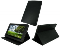 rooCASE Multi-Angle (Black) Leather Folio Case Cover for Asus Eee Pad Transformer 10.1-Inch TF101 Android Tablet Wi-Fi rooCASE Multi-Angle (Black) Leather Folio Case Cover for Asus Eee Pad Transformer 10.1-Inch TF101 Android Tablet Wi-Fi