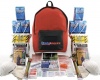 Quakehold! 70280 Grab-'n-Go Emergency Kit, 2-Person, 3-Day Backpack