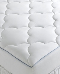 Offering an instant, premium pillowtop for your bed, the Sealy Crown Jewel luxury mattress pad is filled to the brim with hypoallergenic down alternative for a super luxurious night's sleep. 100% pure cotton sateen is cloud-quilted for an even softer hand. Also features a ReliaGrip® skirt for a snug, secure fit, even on extra thick mattresses. Offering an instant, premium pillowtop for your bed, the Sealy Crown Jewel luxury mattress pad is filled to the brim with hypoallergenic down alternative for a super luxurious night's sleep. 100% pure cotton sateen is cloud-quilted for an even softer hand. Also features a ReliaGrip® skirt for a snug, secure fit, even on extra thick mattresses.