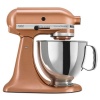 KitchenAid KSM152PSCP Custom Metallic Series 5-Quart Mixer, Satin Copper