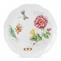 Lenox Butterfly Meadow Dragon Fly Dinner Plate 10 3/4 Lenox Butterfly Meadow Dragon Fly Dinner Plate 10 3/4