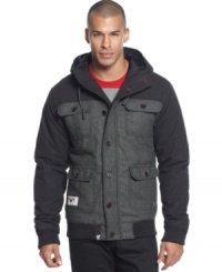 Cross a hoodie with a flight jacket and this is what you get: LRG outerwear with the best of this season's streetwise style. Cross a hoodie with a flight jacket and this is what you get: LRG outerwear with the best of this season's streetwise style.