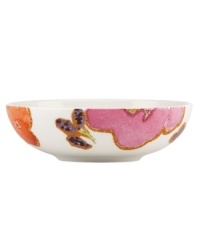 In an inspiring display of alluring watercolors, this elegant fruit bowl offers a bright, contemporary addition to your table. Mix and match across the Lenox Floral Fusion dinnerware collection for a stunning presentation. In an inspiring display of alluring watercolors, this elegant fruit bowl offers a bright, contemporary addition to your table. Mix and match across the Lenox Floral Fusion dinnerware collection for a stunning presentation.