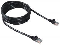 Belkin Components 5ft CAT5E Black Patch Cord Snagless