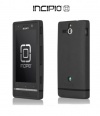 Incipio SE-116 NGP Case for Sony Xperia U - 1 Pack - Retail Packaging - Black