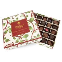 Charbonnel's renowned dark and milk chocolates in a festive Holly and Berry box.