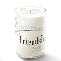 Vintage text creates a bold, graphic statement, and makes the perfect present. Each green floral-scented candle is individually boxed in a coordinating patterned gift box. Vintage text creates a bold, graphic statement, and makes the perfect present. Each green floral-scented candle is individually boxed in a coordinating patterned gift box.