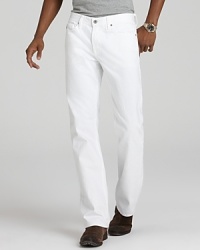 The Protégé is a classic straight leg jean with a true, straight leg and signature stitching on the back pockets. The Protégé is a classic straight leg jean with a true, straight leg and signature stitching on the back pockets.