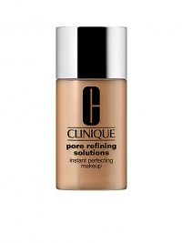 A virtually poreless look today, tomorrow. Oil-free formula is so lightweight that even close-up you look believably poreless. Over time, pore-resurfacing technology helps downsize their appearance. Creates a smaller, smoother look. For best results, apply after 3-Step Skin Care System. Start in center of face and blend outward with Foundation Brush or fingertips. Blend evenly for smooth, natural-looking coverage. A virtually poreless look today, tomorrow. Oil-free formula is so lightweight that even close-up you look believably poreless. Over time, pore-resurfacing technology helps downsize their appearance. Creates a smaller, smoother look. For best results, apply after 3-Step Skin Care System. Start in center of face and blend outward with Foundation Brush or fingertips. Blend evenly for smooth, natural-looking coverage.