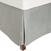 Marin Small Diamond King Bedskirt, Slate Marin Small Diamond King Bedskirt, Slate