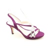 Caparros Yara Womens Size 8.5 Purple Open Toe Textile Slingbacks Shoes