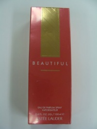 Beautiful By Estee Lauder For Women. Eau De Parfum Spray 3.4 Oz. Beautiful By Estee Lauder For Women. Eau De Parfum Spray 3.4 Oz.