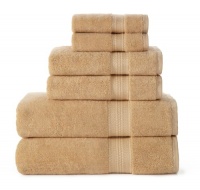 SPA 800 - 6 Piece Towel Set Harvest Gold by Cotton Craft - 7 Star Hotel Bath Collection Pure 800 Gram Cotton - Superior 2 ply combed cotton - Oversized and extra heavy weight - Each set contains 2 Oversized Large Bath Towels 30x56, 2 Hand Towels 20x30, 2 SPA 800 - 6 Piece Towel Set Harvest Gold by Cotton Craft - 7 Star Hotel Bath Collection Pure 800 Gram Cotton - Superior 2 ply combed cotton - Oversized and extra heavy weight - Each set contains 2 Oversized Large Bath Towels 30x56, 2 Hand Towels 20x30, 2