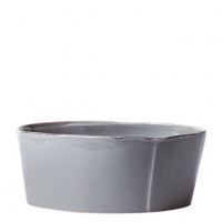Vietri Lastra Gray Cereal Bowl 6 in (Set of 4) Vietri Lastra Gray Cereal Bowl 6 in (Set of 4)