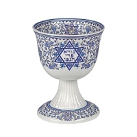 Spode's craftsmen have been designing and manufacturing some of the finest ceramics for over 200 years. Blue Room Judaica is a special collection based on Spode's classic Blue Room theme which celebrates heritage and ancient traditions. Spode's craftsmen have been designing and manufacturing some of the finest ceramics for over 200 years. Blue Room Judaica is a special collection based on Spode's classic Blue Room theme which celebrates heritage and ancient traditions.