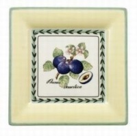 Villeroy & Boch French Garden 8-1/4-Inch Square Salad Plate Villeroy & Boch French Garden 8-1/4-Inch Square Salad Plate