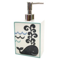 Allure Home Creations Whale Watch Resin Lotion Bottle Allure Home Creations Whale Watch Resin Lotion Bottle