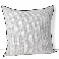 Vera Wang Crinkle Plaid European Sham Vera Wang Crinkle Plaid European Sham
