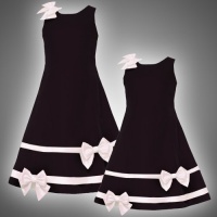 Size-4 RRE-46240H BLACK IVORY SATIN VELVET BOWS and BANDS Special Occasion Wedding Flower Girl Holiday Pageant Party Dress,H346240 Rare Editions LITTLE GIRLS Size-4 RRE-46240H BLACK IVORY SATIN VELVET BOWS and BANDS Special Occasion Wedding Flower Girl Holiday Pageant Party Dress,H346240 Rare Editions LITTLE GIRLS