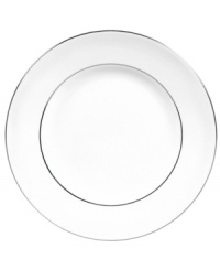 In an exquisite union of the contemporary and the classical, renowned bridal designer Vera Wang and Wedgwood have created a dinnerware and dishes pattern that brings elegance to the modern table. Blanc sur Blanc dinner plates marry pure white with a textured matte border and platinum edging for subtle tonal contrast. In an exquisite union of the contemporary and the classical, renowned bridal designer Vera Wang and Wedgwood have created a dinnerware and dishes pattern that brings elegance to the modern table. Blanc sur Blanc dinner plates marry pure white with a textured matte border and platinum edging for subtle tonal contrast.