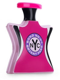 Bryant Park is the inspiration for Bond No. 9's 28th and most fashion-oriented eau de parfum: a rose-patchouli concoction with pink pepper added for dissonance. A feminine scent perfect for her. Top notes: Lily of the Valley, Rhubarb, Pink Pepper Heart notes: Rose, Patchouli Base notes: Raspberry, Amber Eau de parfum, 3.3 oz.