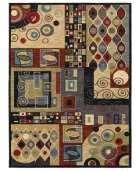 With a myriad of mid-century modern designs interwoven with crisp color-recognition, the Olympia area rug from Shaw Living transforms your floorspace with sheer depth and dimension. Woven in the USA of ultra-durable and supremely soft EverTouch® nylon. With a myriad of mid-century modern designs interwoven with crisp color-recognition, the Olympia area rug from Shaw Living transforms your floorspace with sheer depth and dimension. Woven in the USA of ultra-durable and supremely soft EverTouch® nylon.